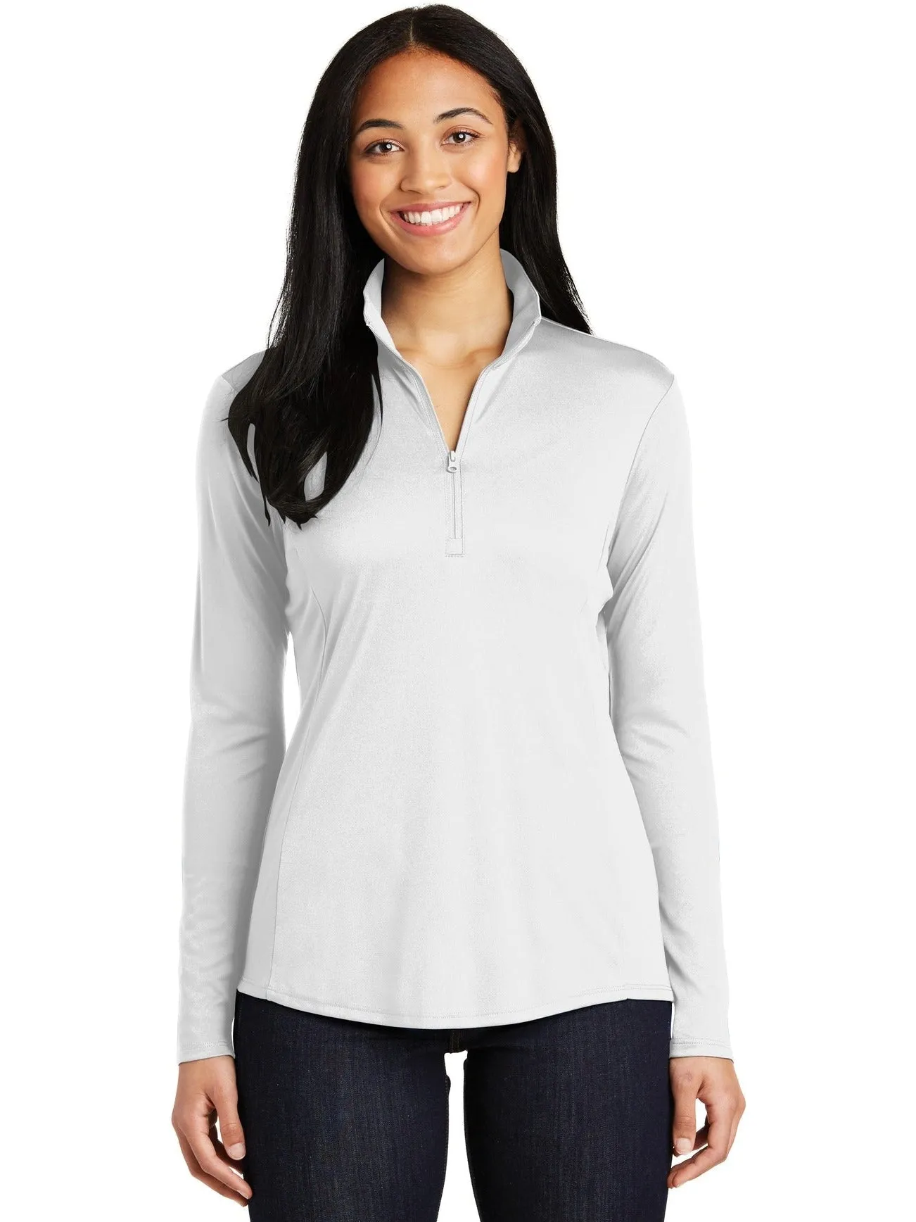 Sport-Tek Ladies PosiCharge Competitor 1/4-Zip Pullover