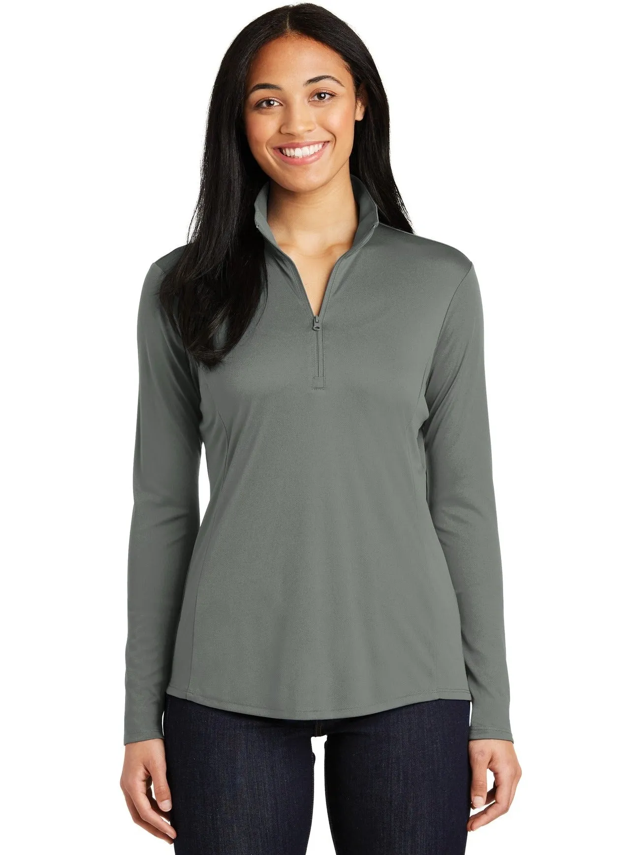 Sport-Tek Ladies PosiCharge Competitor 1/4-Zip Pullover