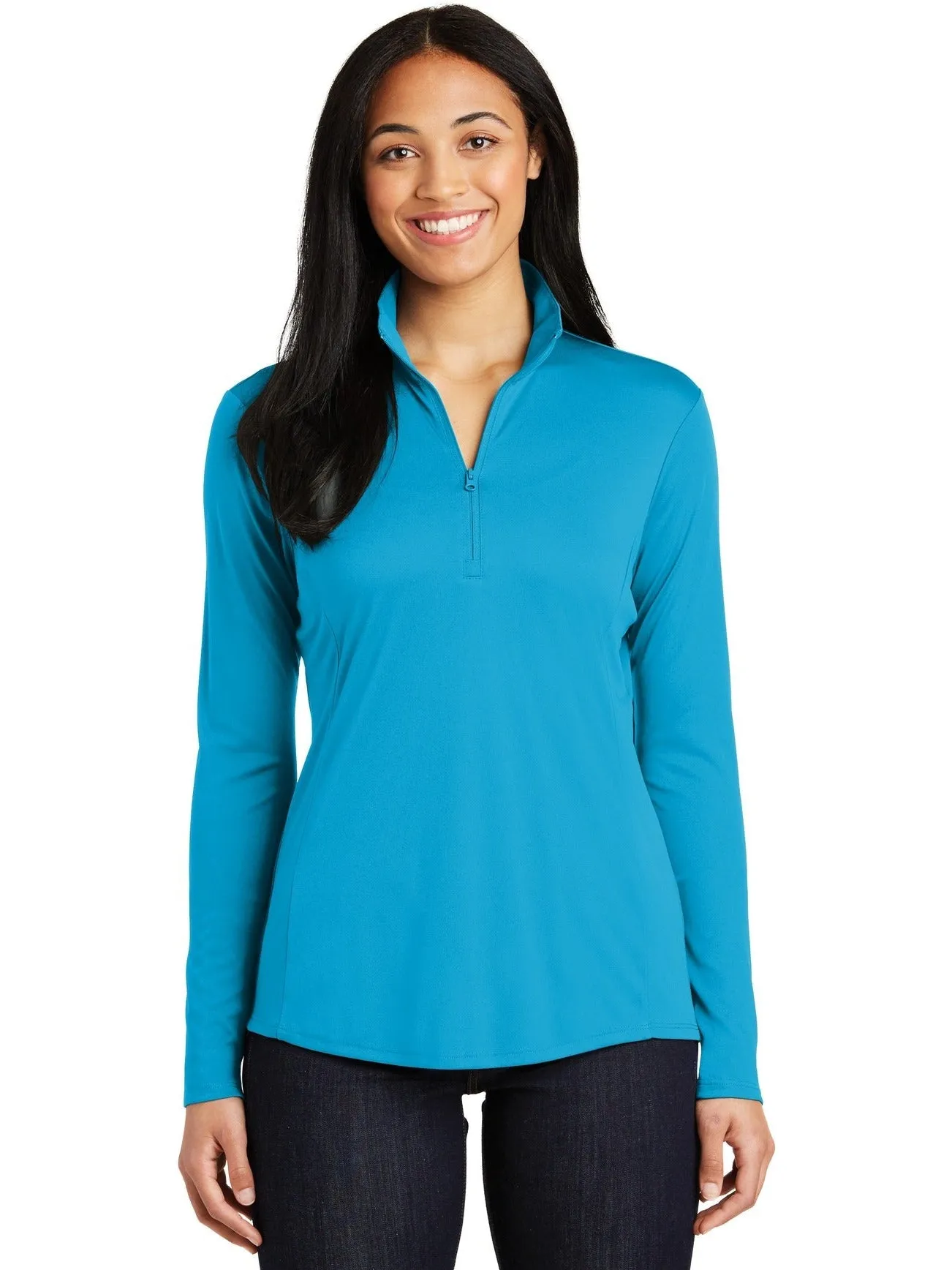 Sport-Tek Ladies PosiCharge Competitor 1/4-Zip Pullover