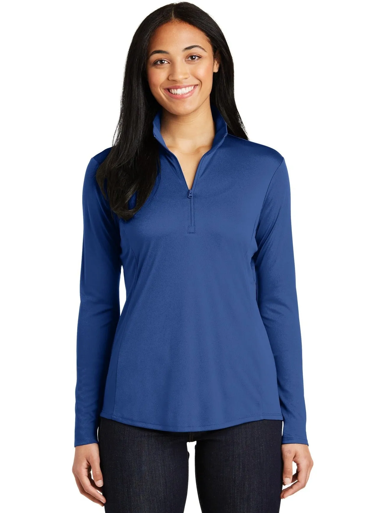 Sport-Tek Ladies PosiCharge Competitor 1/4-Zip Pullover