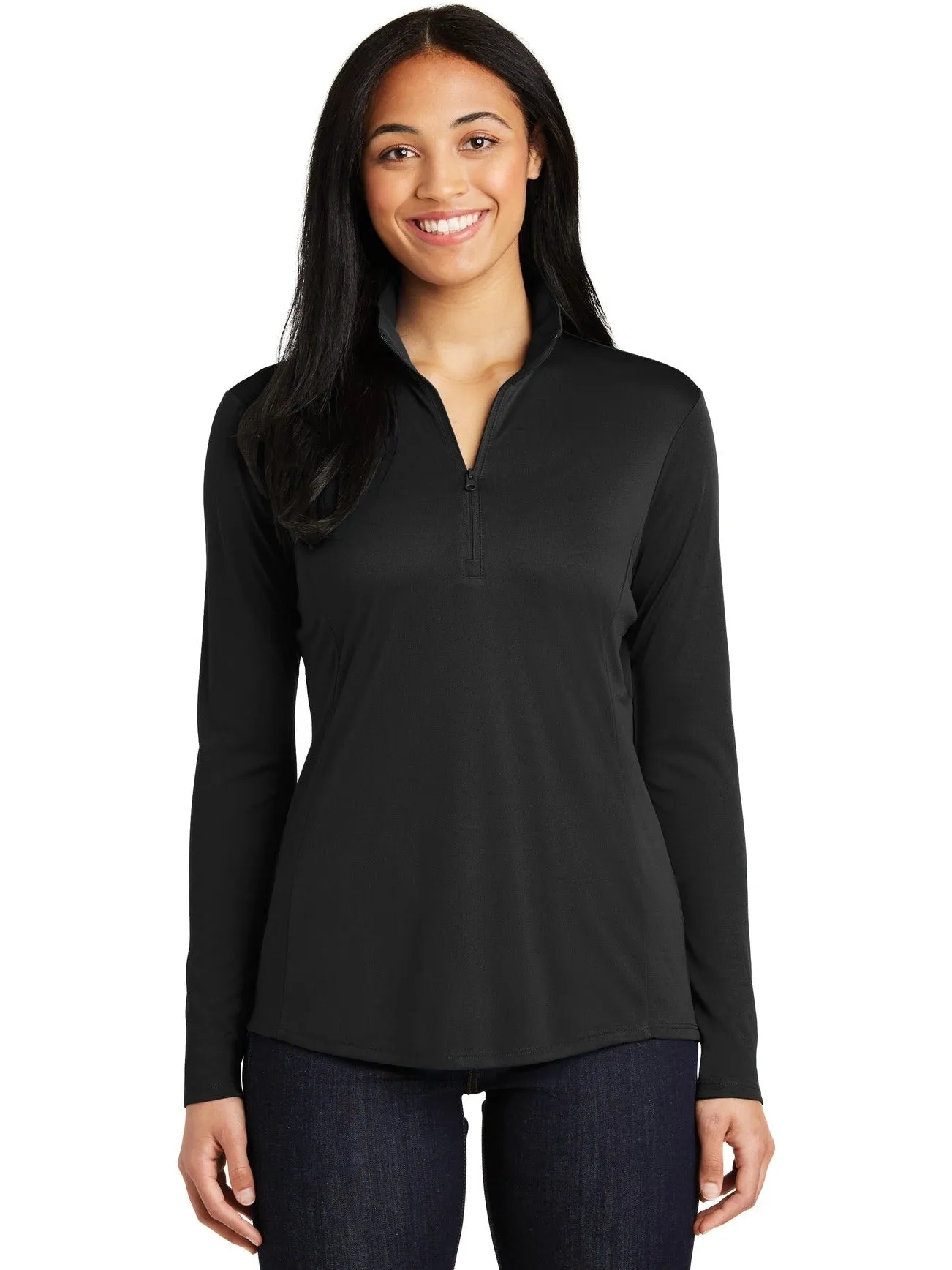 Sport-Tek Ladies PosiCharge Competitor 1/4-Zip Pullover