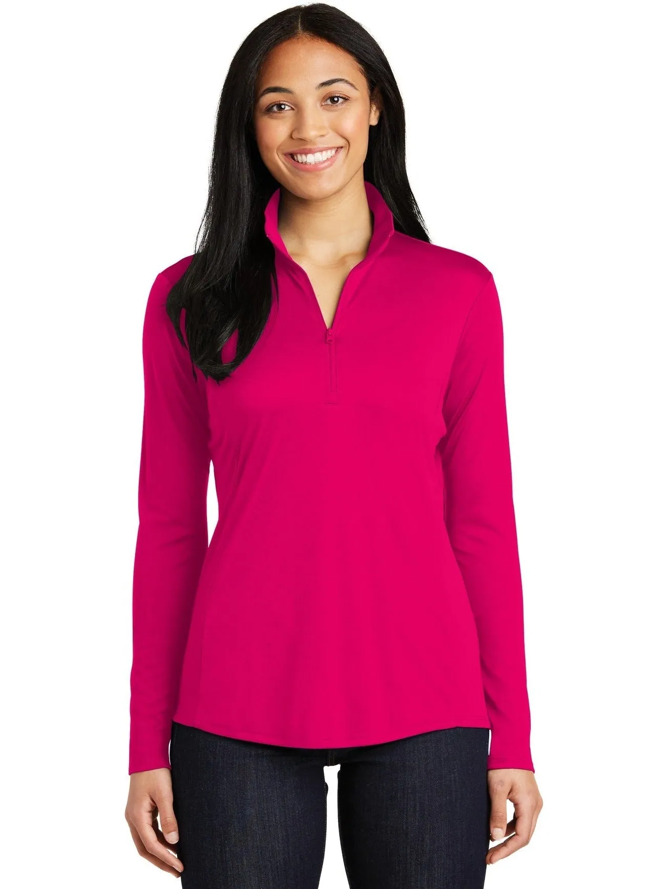 Sport-Tek Ladies PosiCharge Competitor 1/4-Zip Pullover