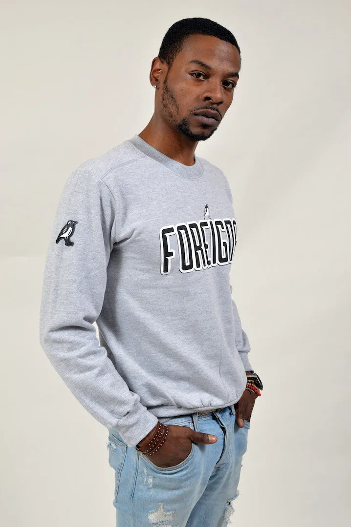 Streetwear Graphic Sweatshirts - Grey