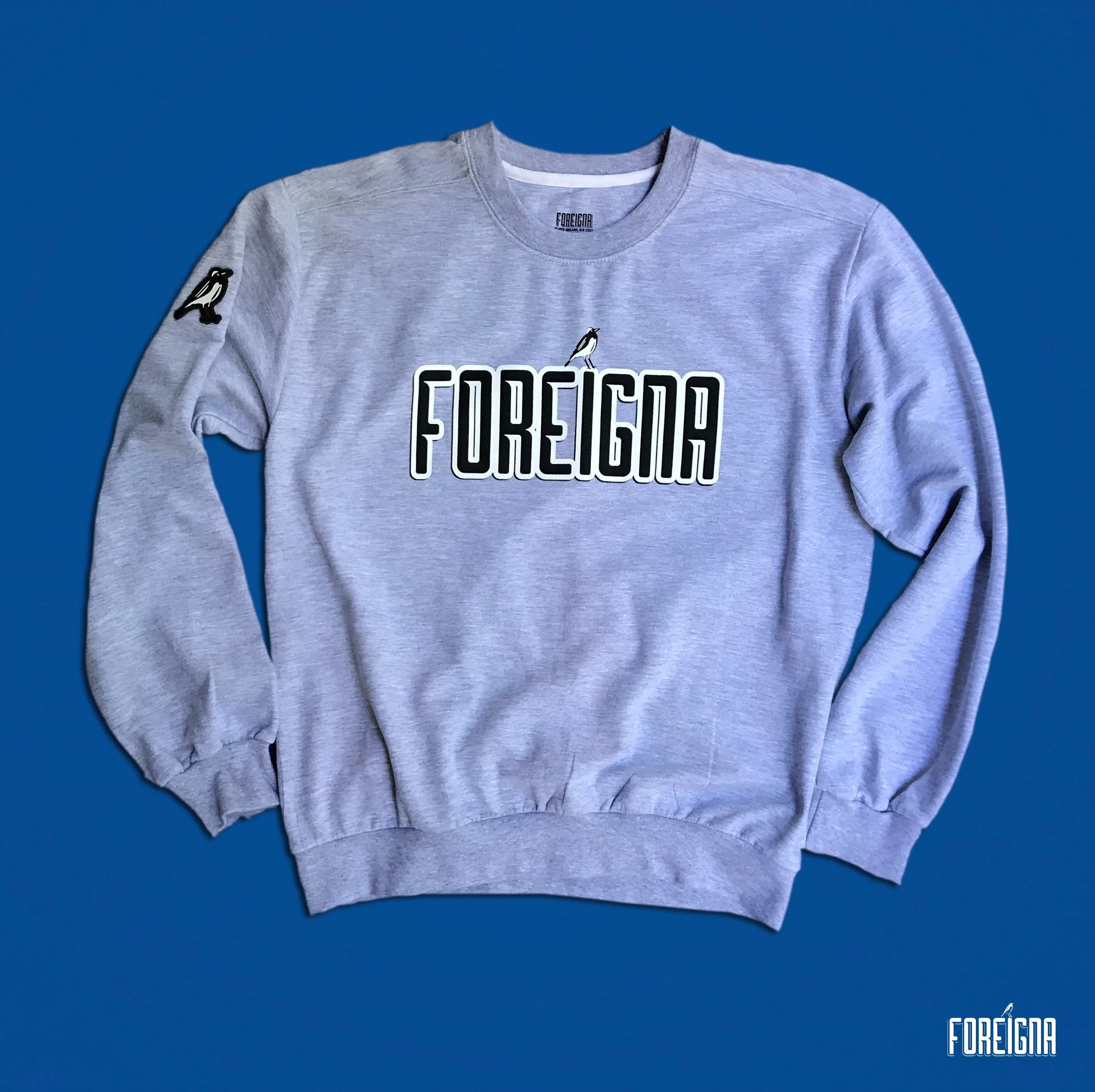 Streetwear Graphic Sweatshirts - Grey