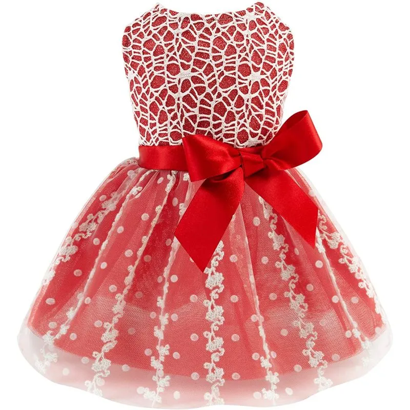 Summer Puppy Clothes For Small Dogs Girl Sequins Skirt