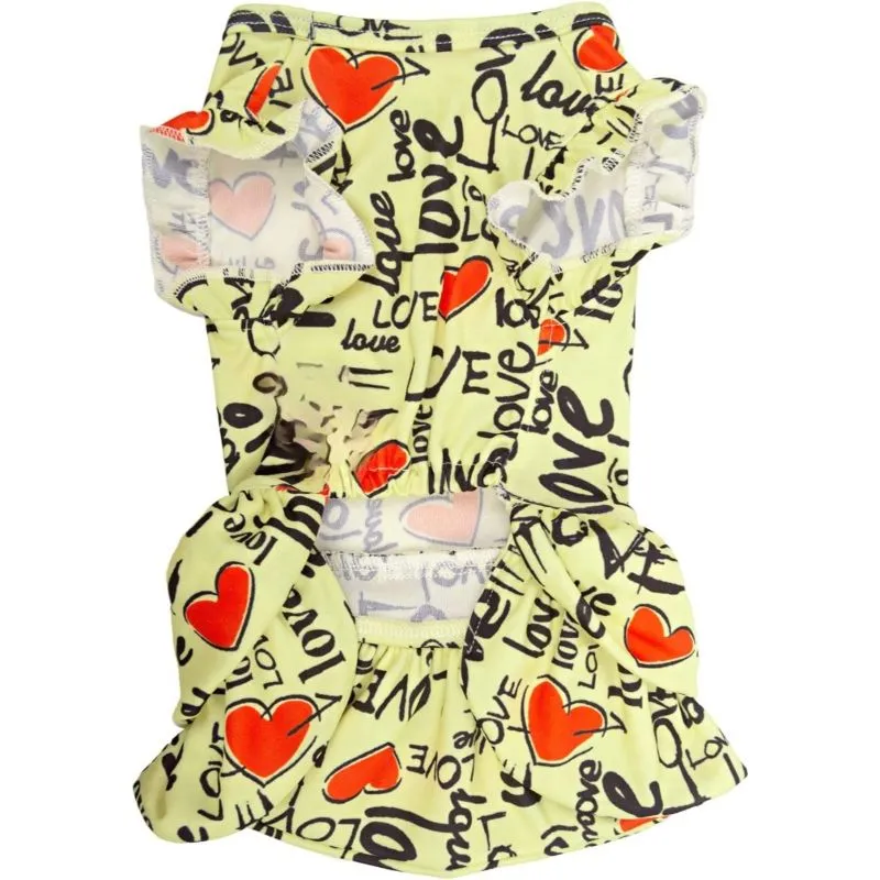 Summer Puppy Clothes For Small Dogs Girl Sequins Skirt