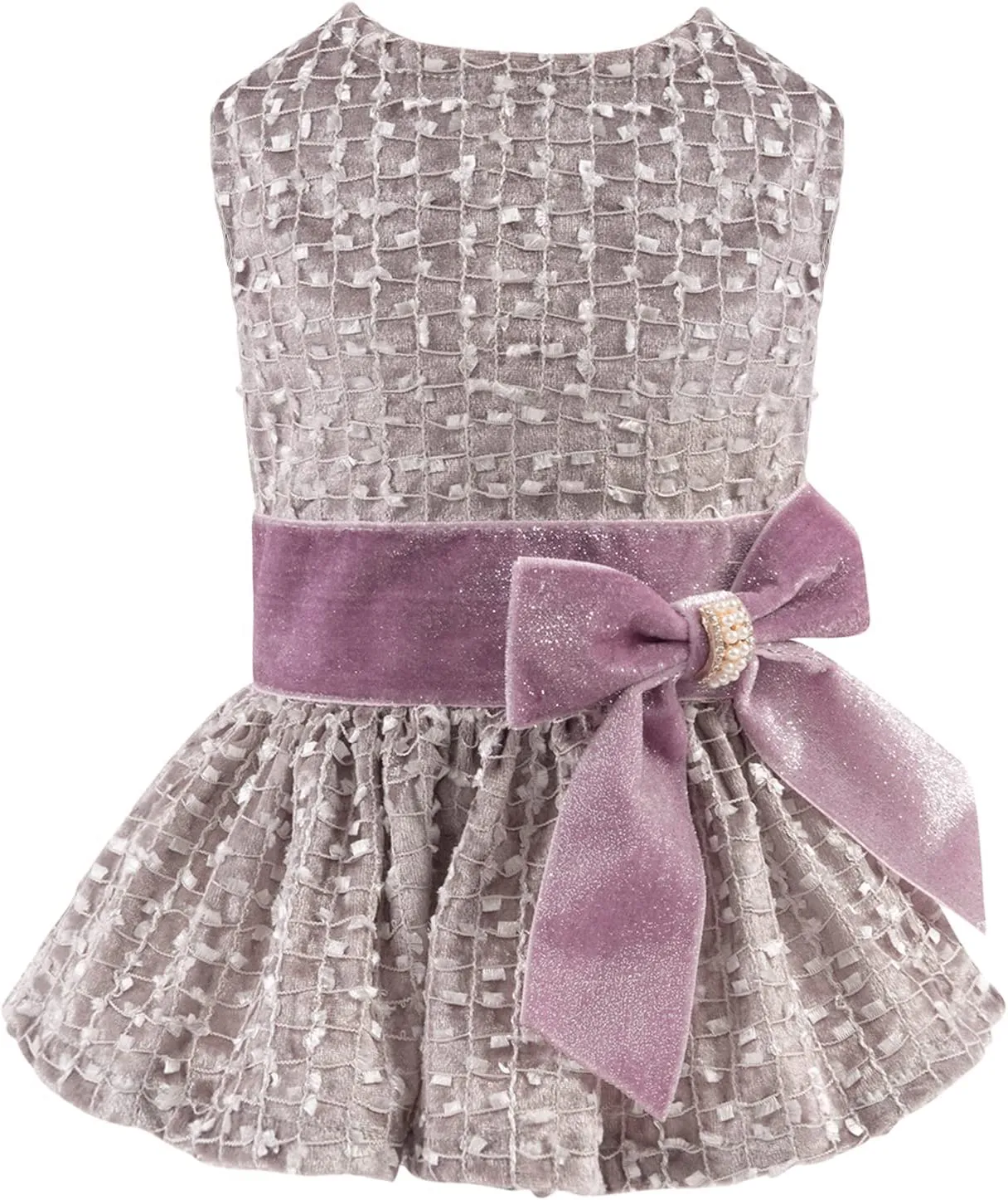 Summer Puppy Clothes For Small Dogs Girl Sequins Skirt