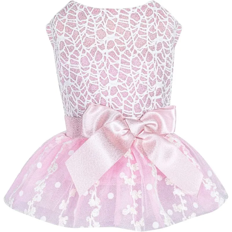 Summer Puppy Clothes For Small Dogs Girl Sequins Skirt