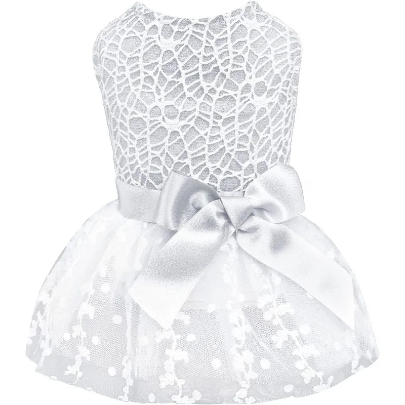 Summer Puppy Clothes For Small Dogs Girl Sequins Skirt