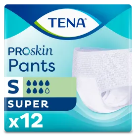 Tena Proskin Pants Super Small 12 - Superieure absorptie, ademend & comfortabel voor dag en nacht