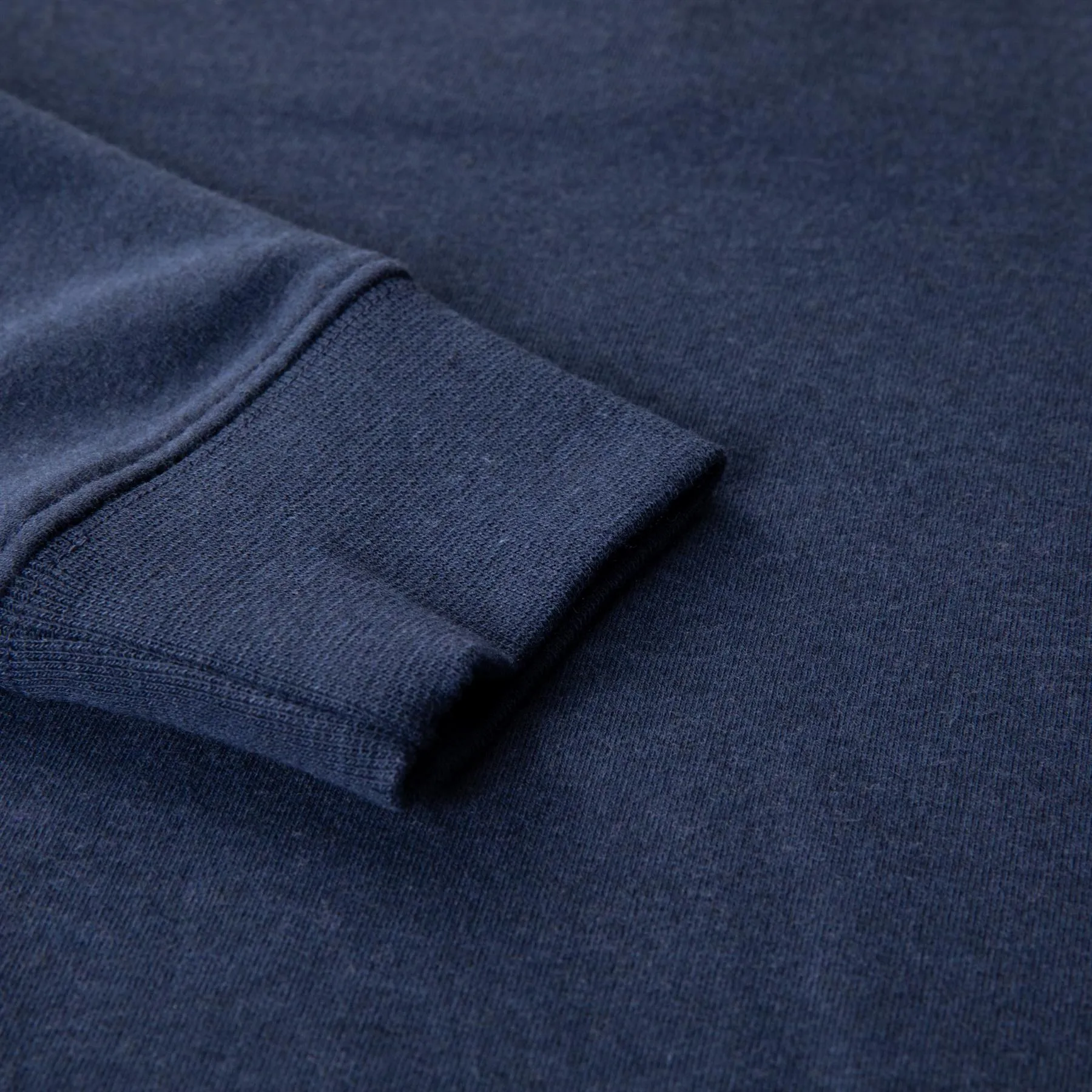 The Kennedy Crewneck Pullover Heathered Atlantic - SS24