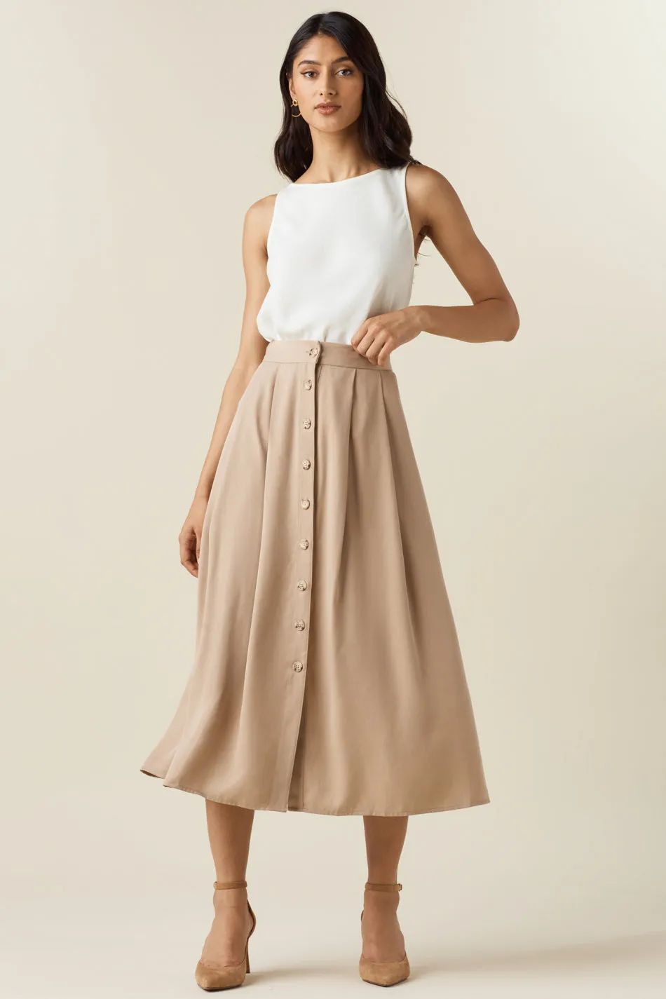 The Two Piece Midi Dress