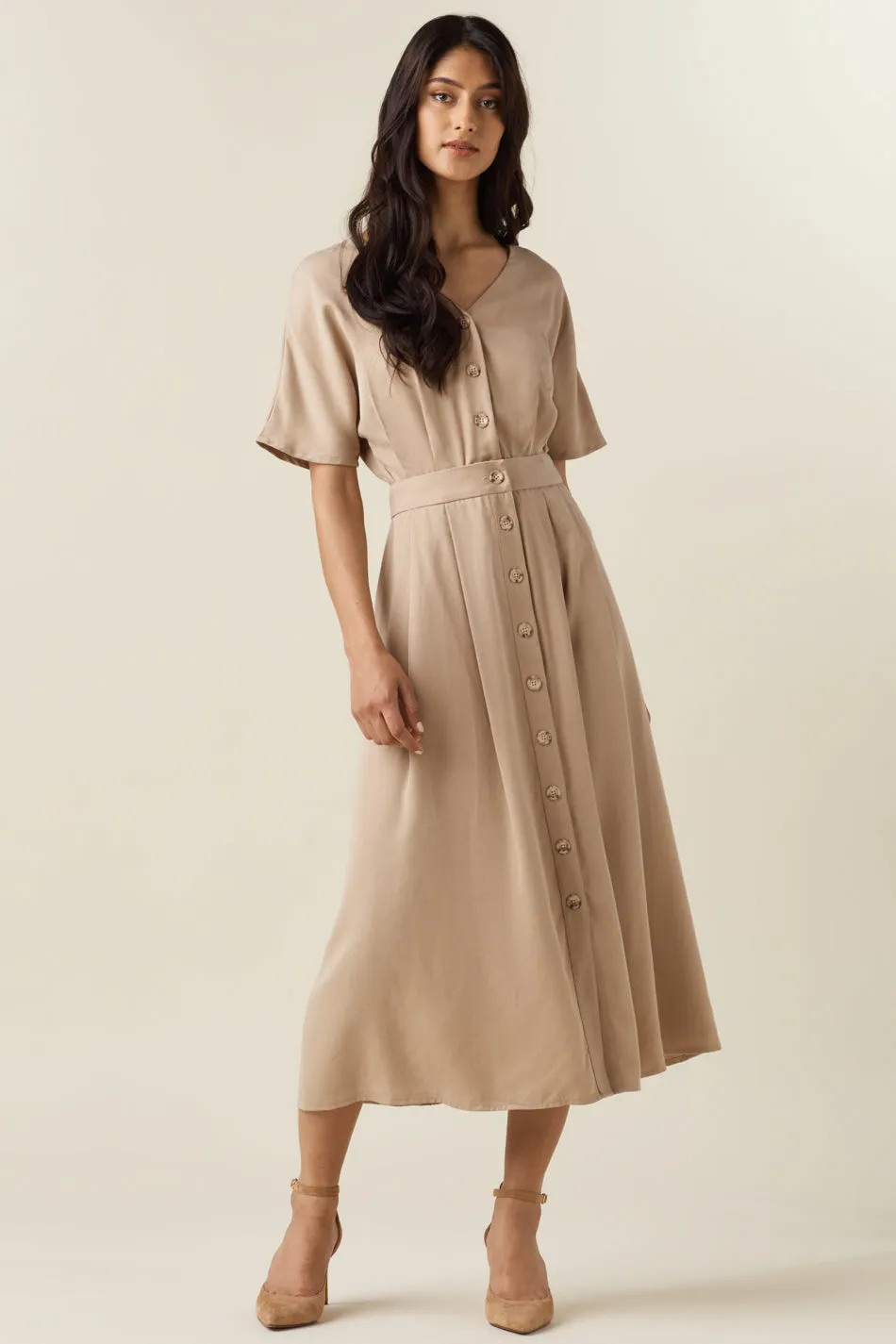 The Two Piece Midi Dress
