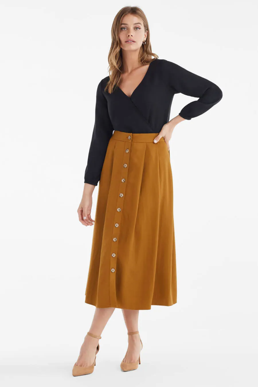 The Two Piece Midi Dress