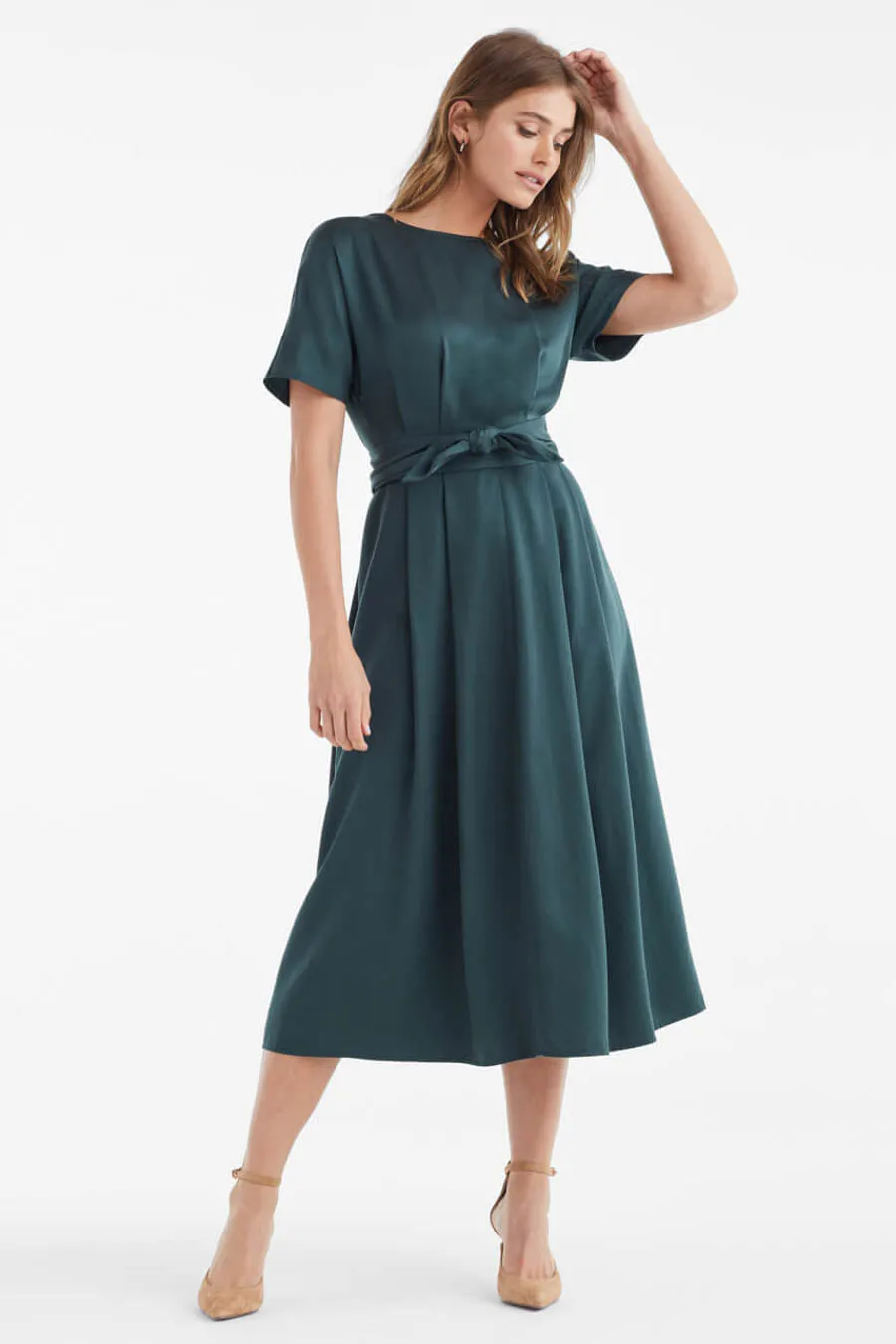 The Two Piece Midi Dress