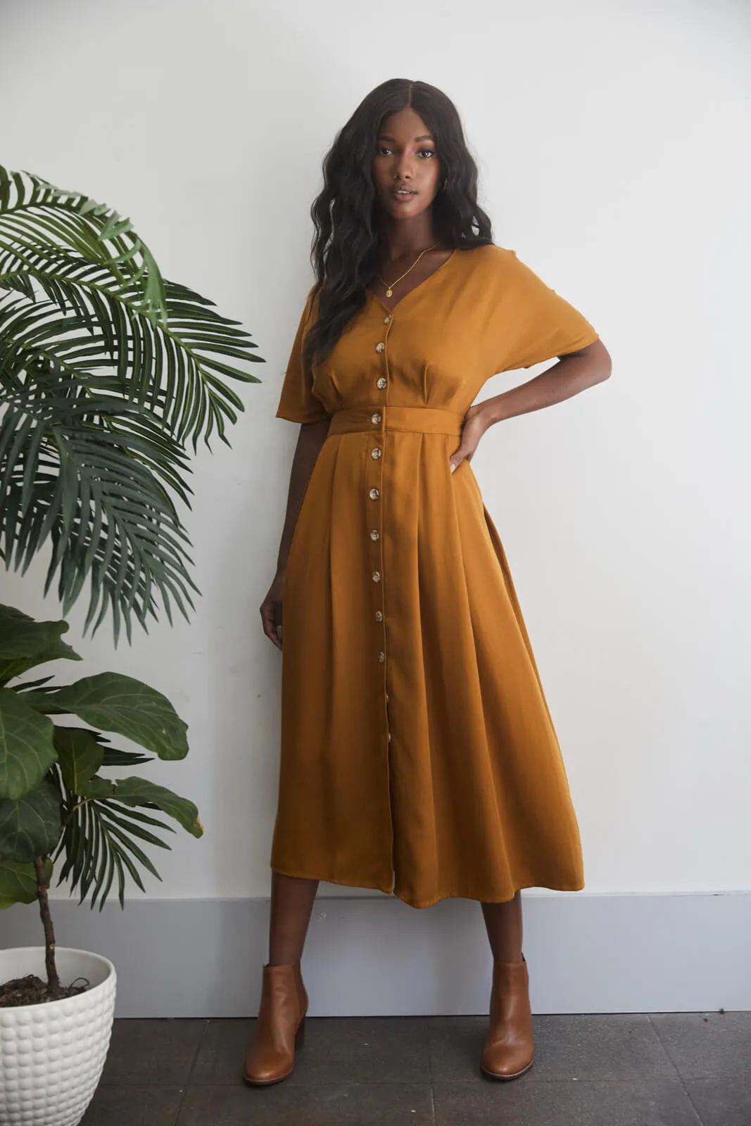 The Two Piece Midi Dress