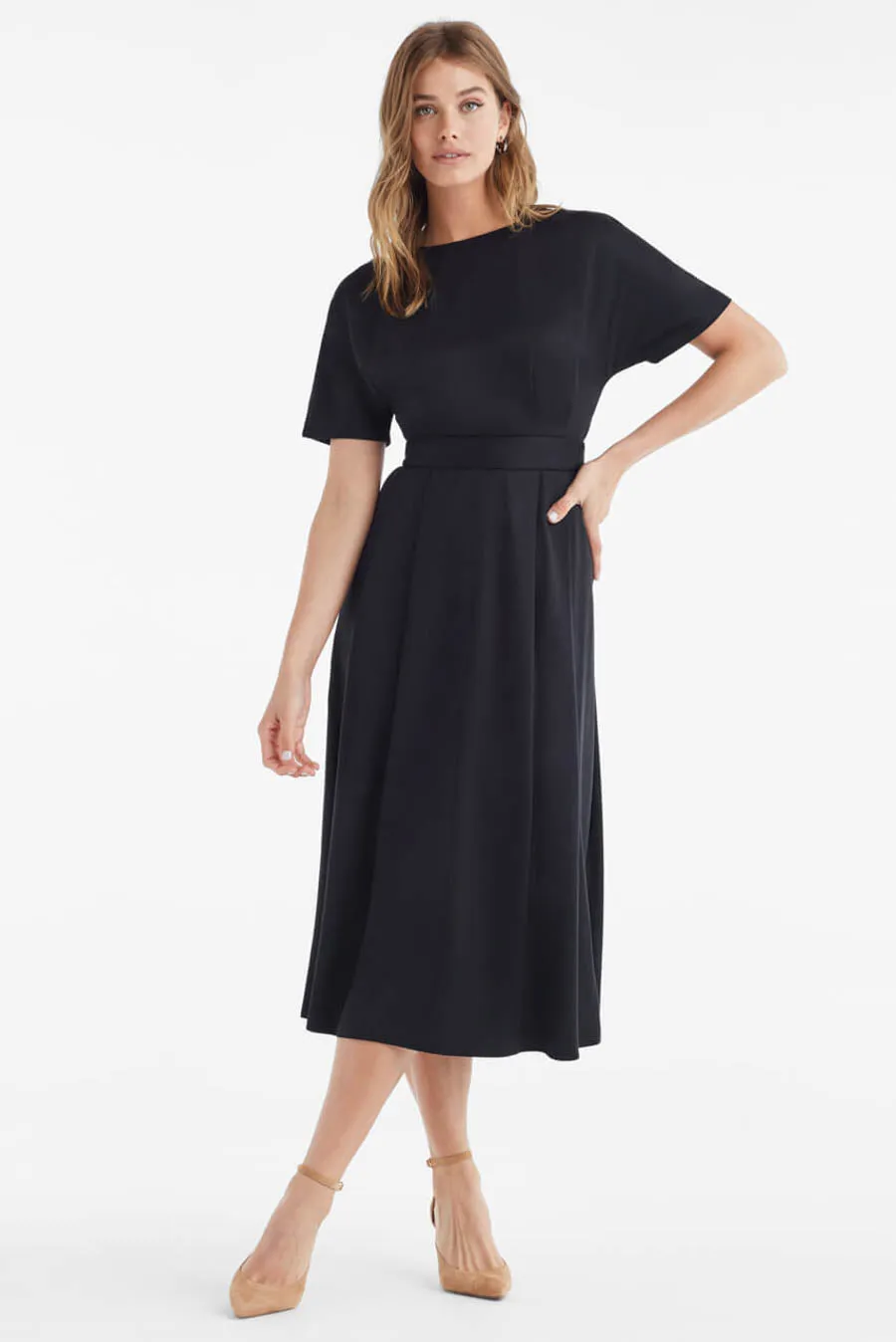 The Two Piece Midi Dress