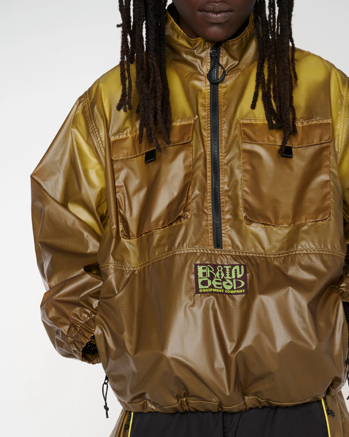 Thermo Heat Running Pullover Jacket - Thermo Reactive