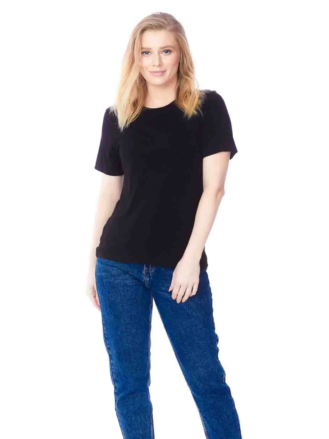 Tianello TENCEL™  Knit  S.S. Sleeve  Tee Shirt