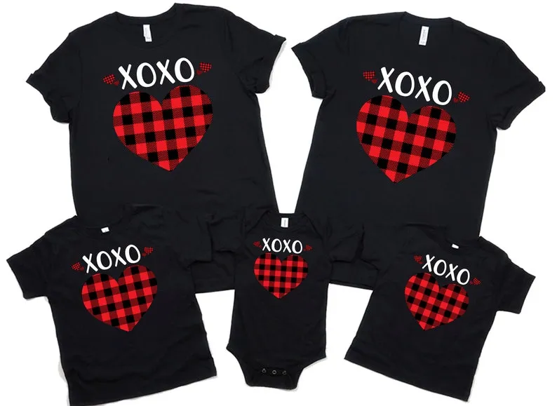 Valentines Xoxo Heart T-Shirt